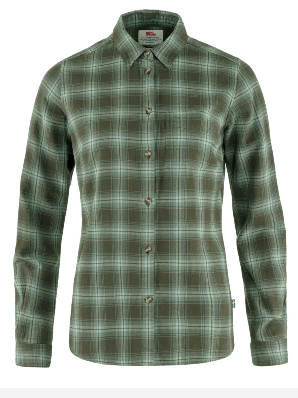 FJALL RAVEN ÖVIK FLANNEL SHIRT W Size Medium